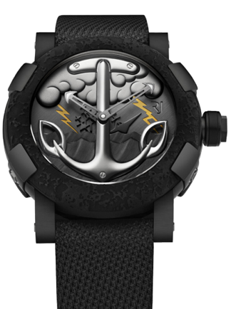 The Romain Jerome Tattoo DNA pays tribute to sailors. 