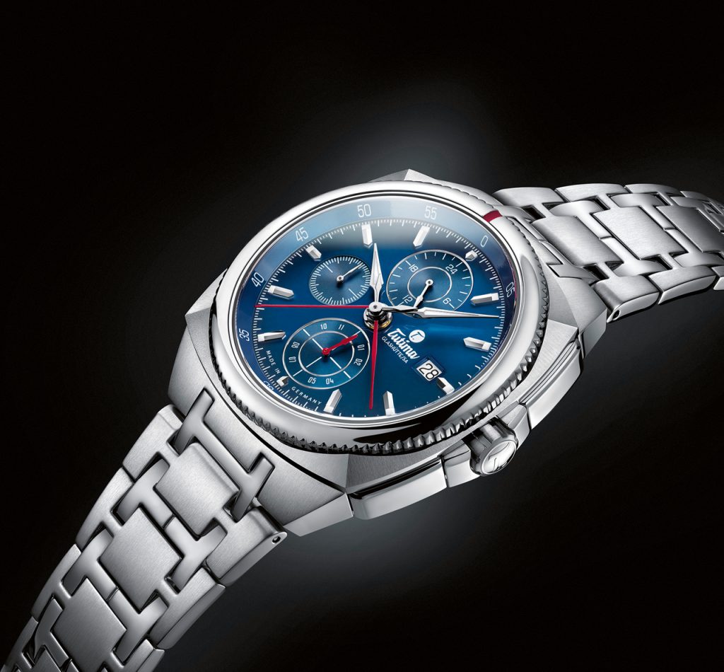 Tutima Saxon One Royal Blue Chronograph