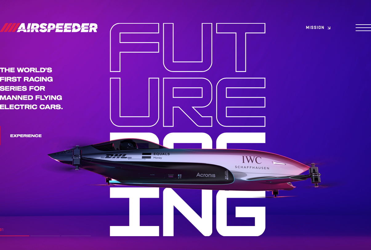IWC partners with Airspeeders 