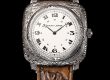 Ralph Lauren American Western Collection Cushion watch in sterling silver.