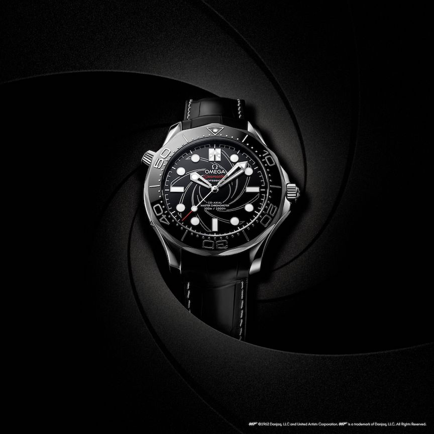 james Bond's Omega Seamaster watch 