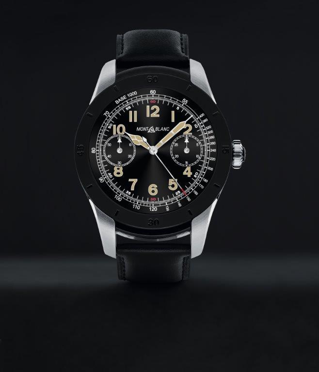 Montblanc Summit smart watch. 