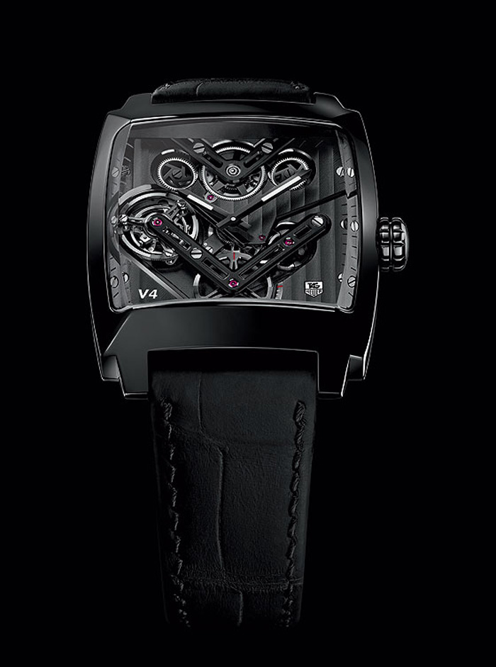 TAG Heuer's Monaco V4 Tourbillon is the world's first 