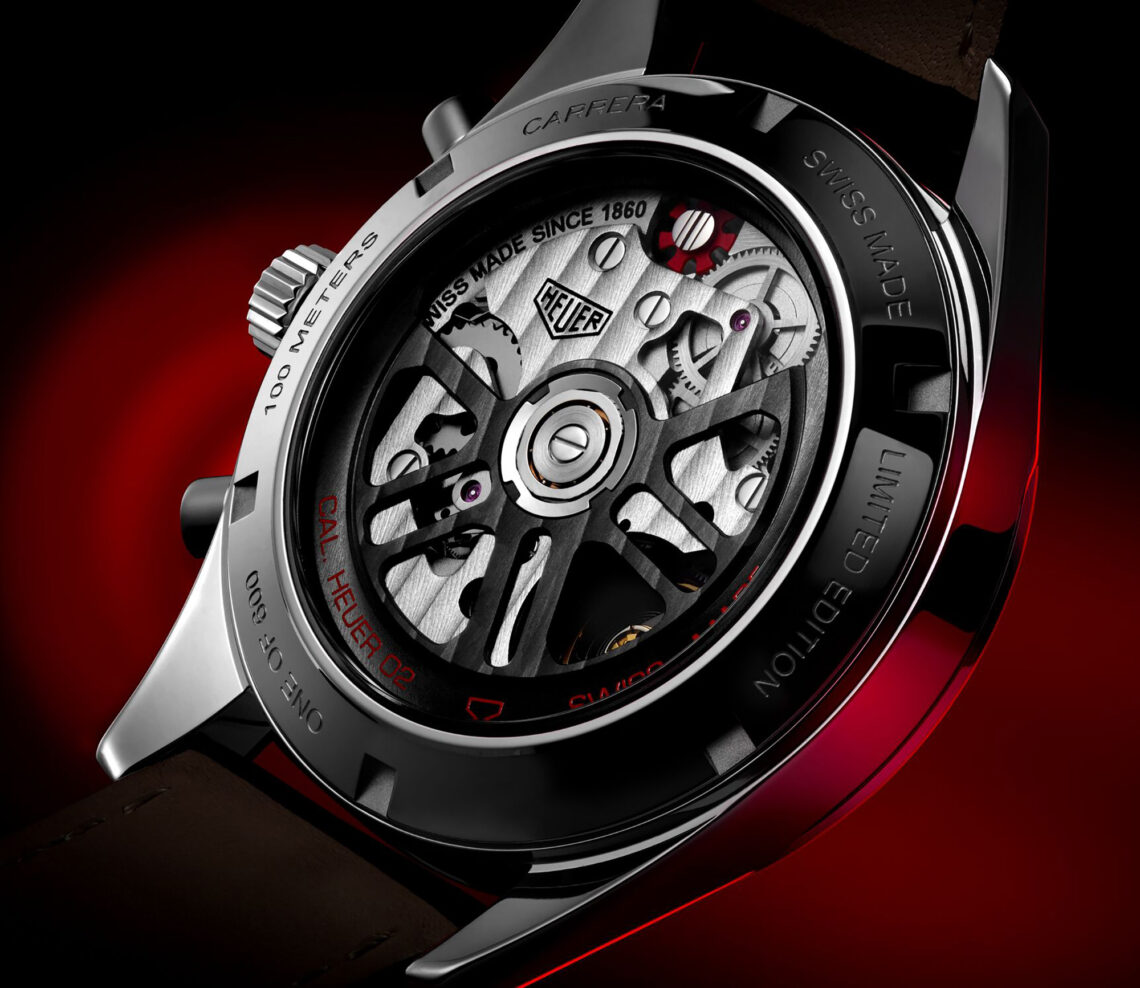 TAG Heuer Carrera Red Dial Limited Edition watch 