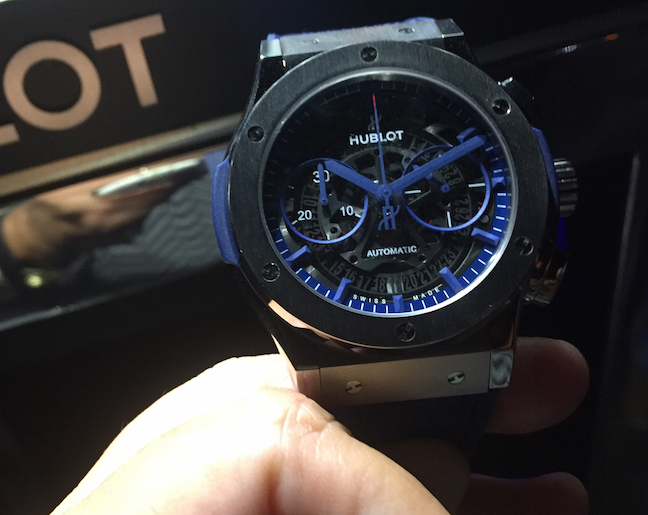 Victor Cruz's Exclusive (and Pricey) New Hublot Is the Anti-Sports Wat