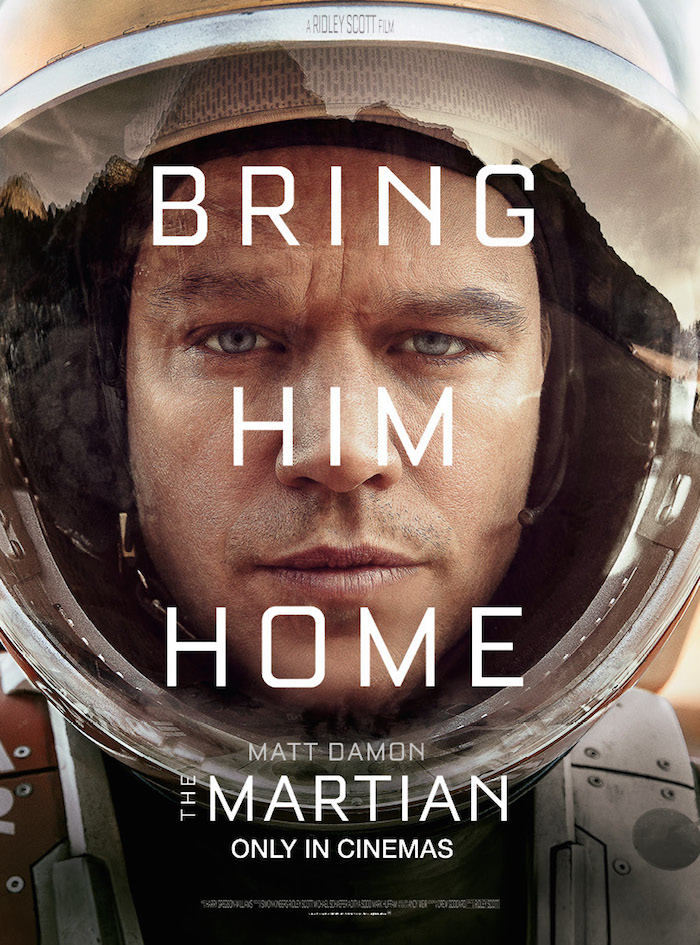 Matt Damon in The Martian