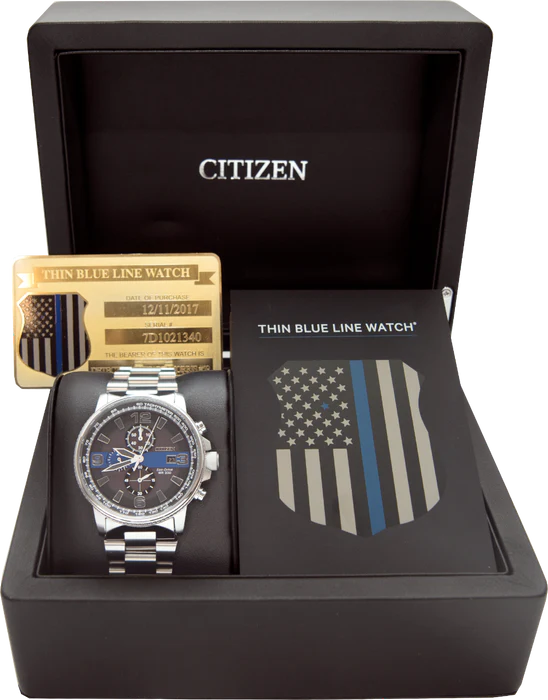 Citizen Thin Blue Line(TM) watch 