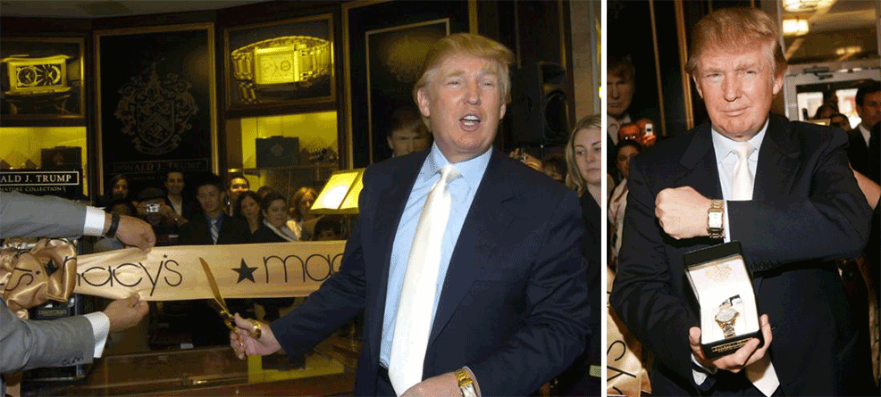 Donald trump vacheron clearance constantin