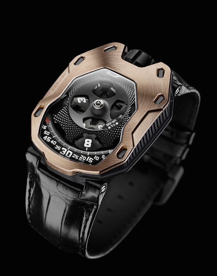 The most expensive version is crafted in rose gold and black, and sells for $66,000