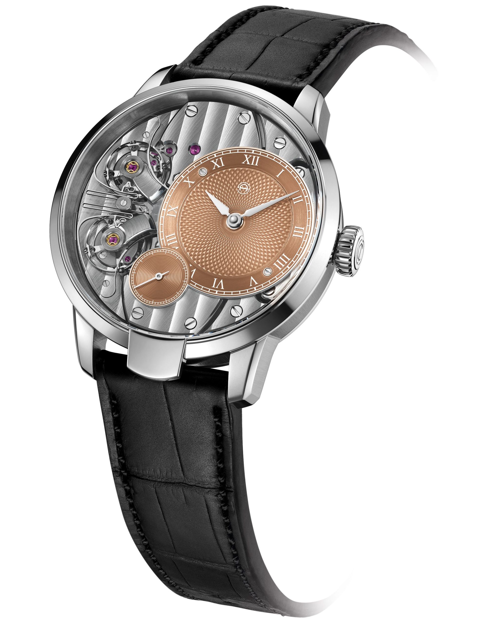 Armin Strom Pure Resonance Salmon Special Edition watch.