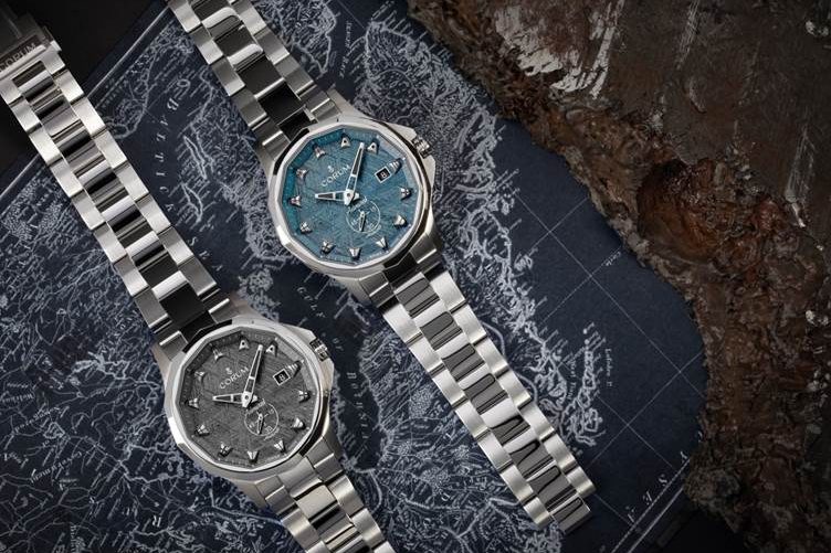 Corum Admiral Watch with Meteorite dial