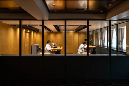 Atelier Seiko in the heart of Ginza. Atelier Seiko in the heart of Ginza.