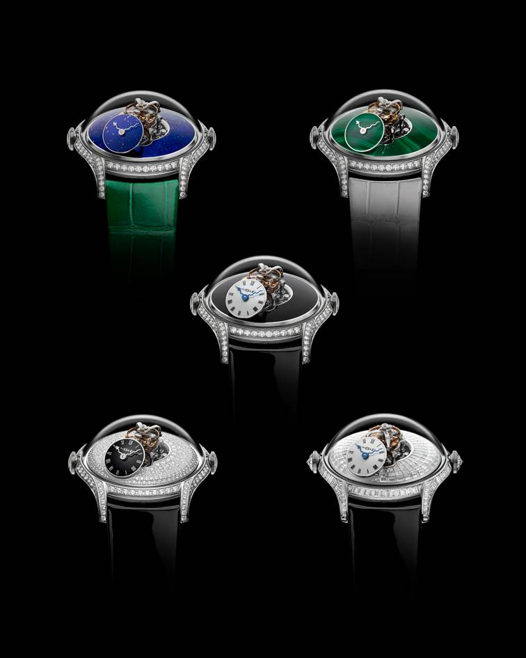 Variations of the MB&F LM FlyingT 