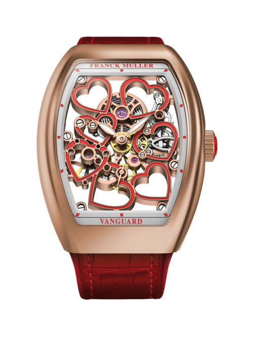 Franck Muller Vanguard Heart Watch for Valentine's Day or any day.