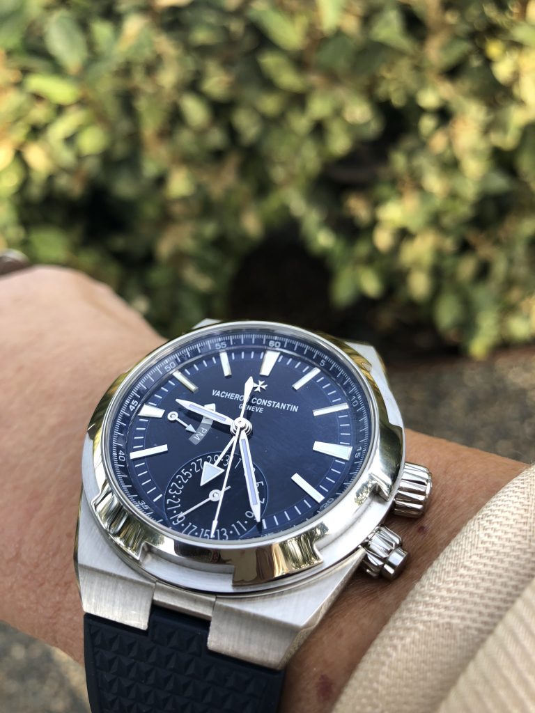 Vacheron Constantin Overseas blue dial - a beauty