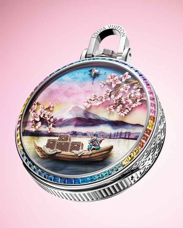Louis Vuitton Escale au Mont Fuji Pocket Watch