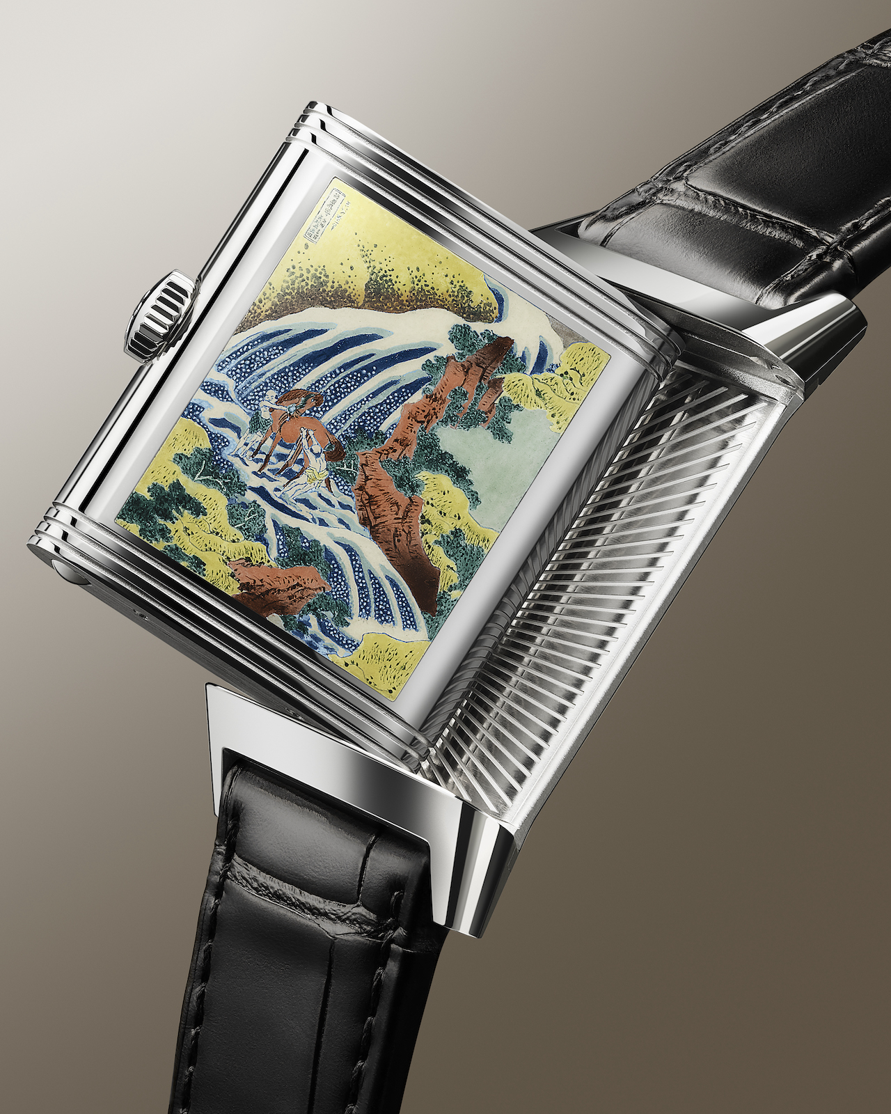 Jaeger-LeCoultre Reverso Enamel Waterfall Yoshino