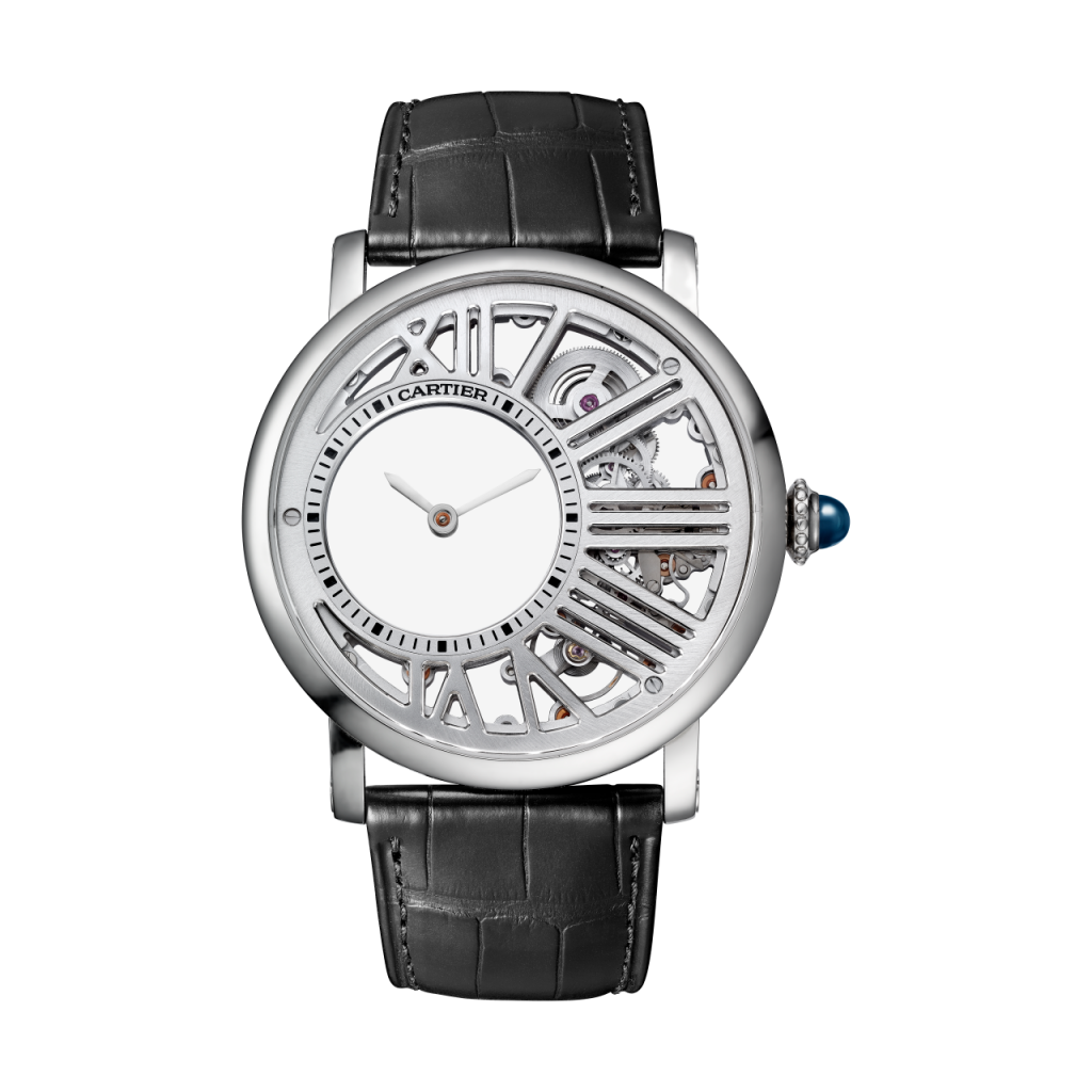 Rotonde de Cartier Skeleton Mysterious Hour