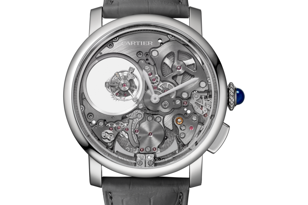 Rotonde de Cartier Minute Repeater Mysterious Double Tourbillon Rotonde de Cartier Minute Repeater Mysterious Double Tourbillon