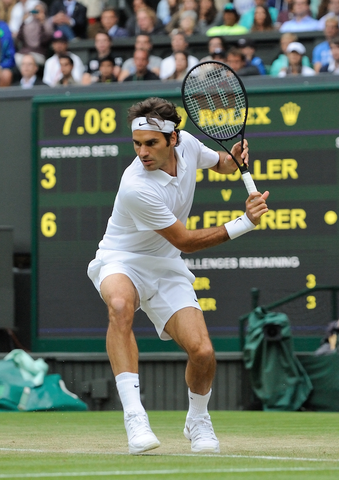 Roger Federer at Wimbledon 2014