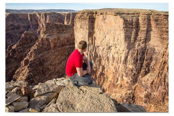 Nik Wallenda visits the Canyon often to get a feel for the surroundings and to visualize his walk.