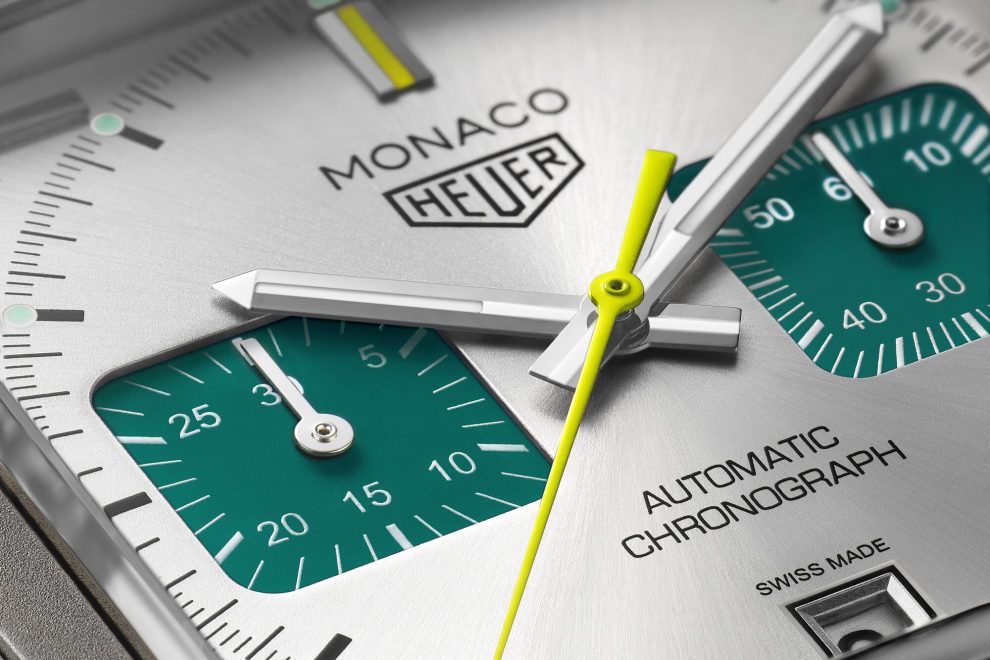TAG HEUER Monaco Chronograph Racing Green watch