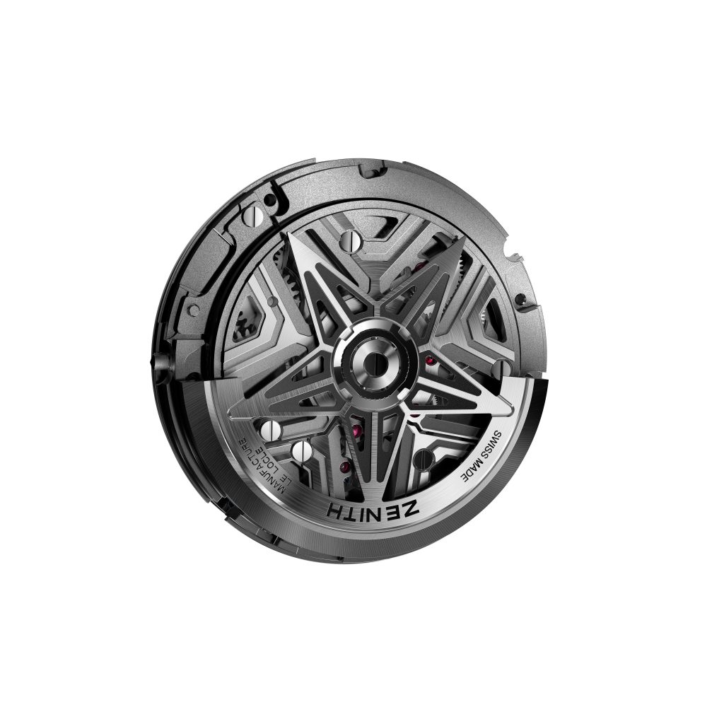 The 148-part Z0 342 caliber revamped for the Defy Lab measures 32.8mm in diameter