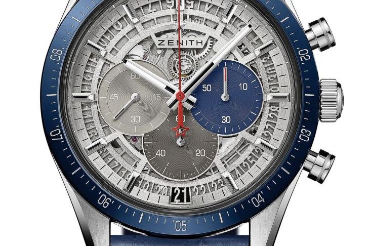 Zenith-Chronomaster-2-Limited-Edition-blue-ceramic-bezel Zenith limited edition El Primero Chronomaster 2