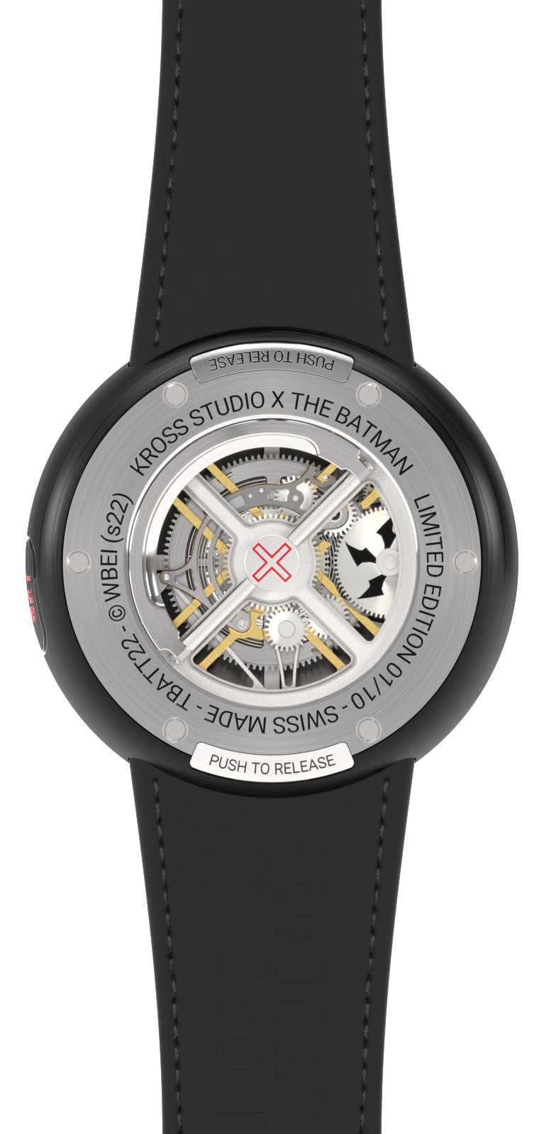 The Batman tourbillon watch by Kross Studio 