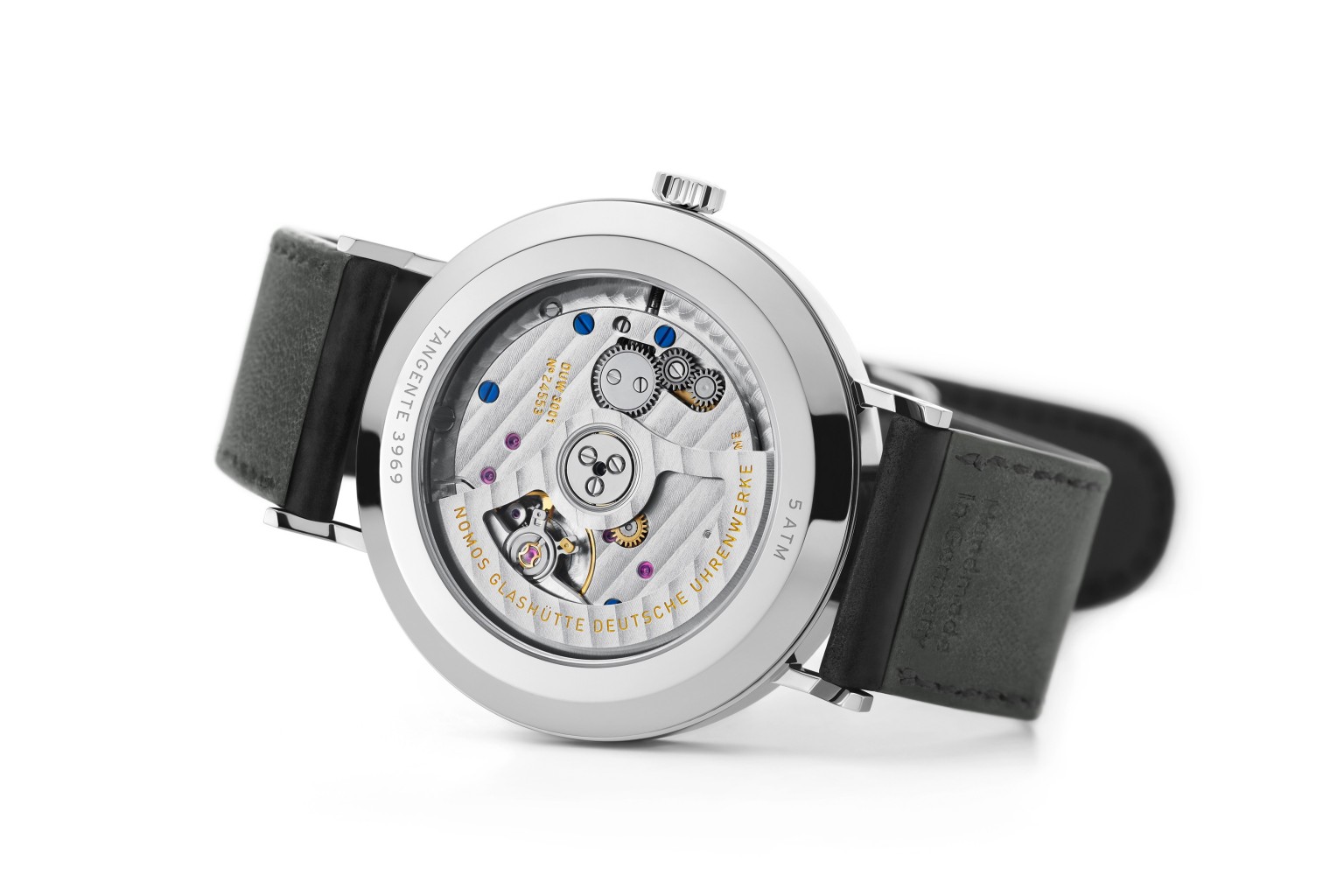 NOMOS Tangente Neomatik platinum gray.