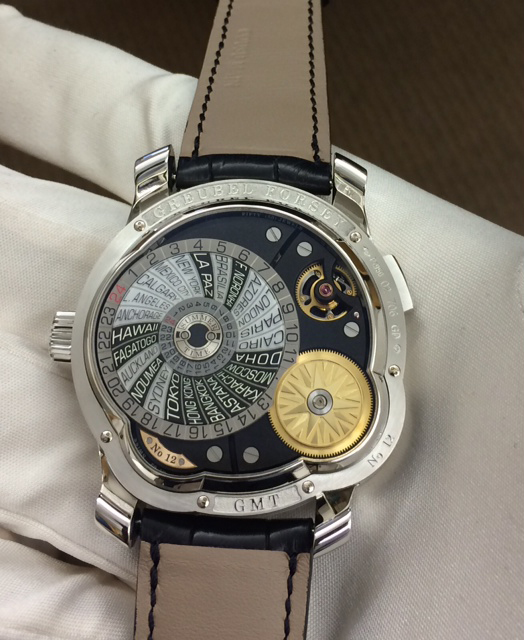 Back of the GMT Platinum