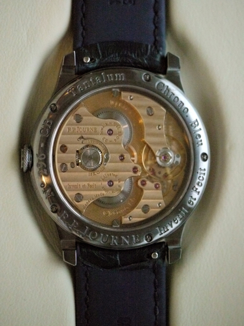 Back of Chronometre Bleu