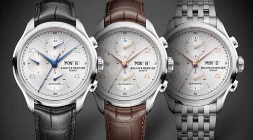 Baume & Mercier set to release three new Clifton Chronograph watches at SIHH 2014.