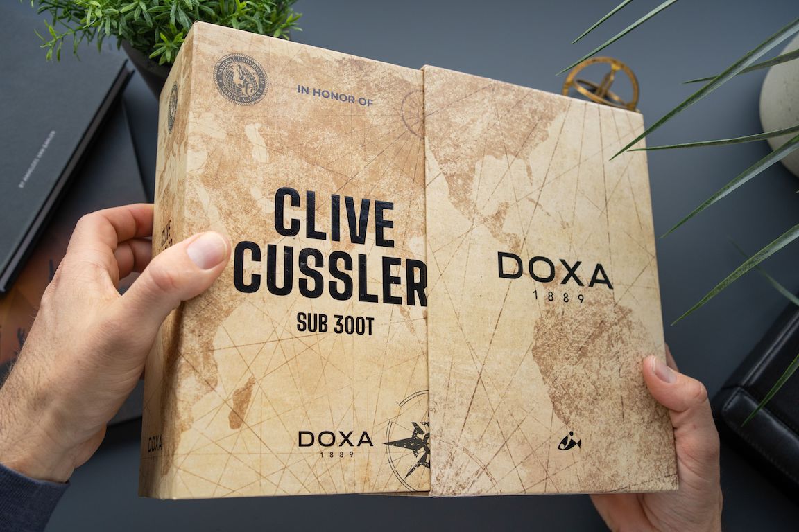 DOXA Sub 300T Clive Cussler watch