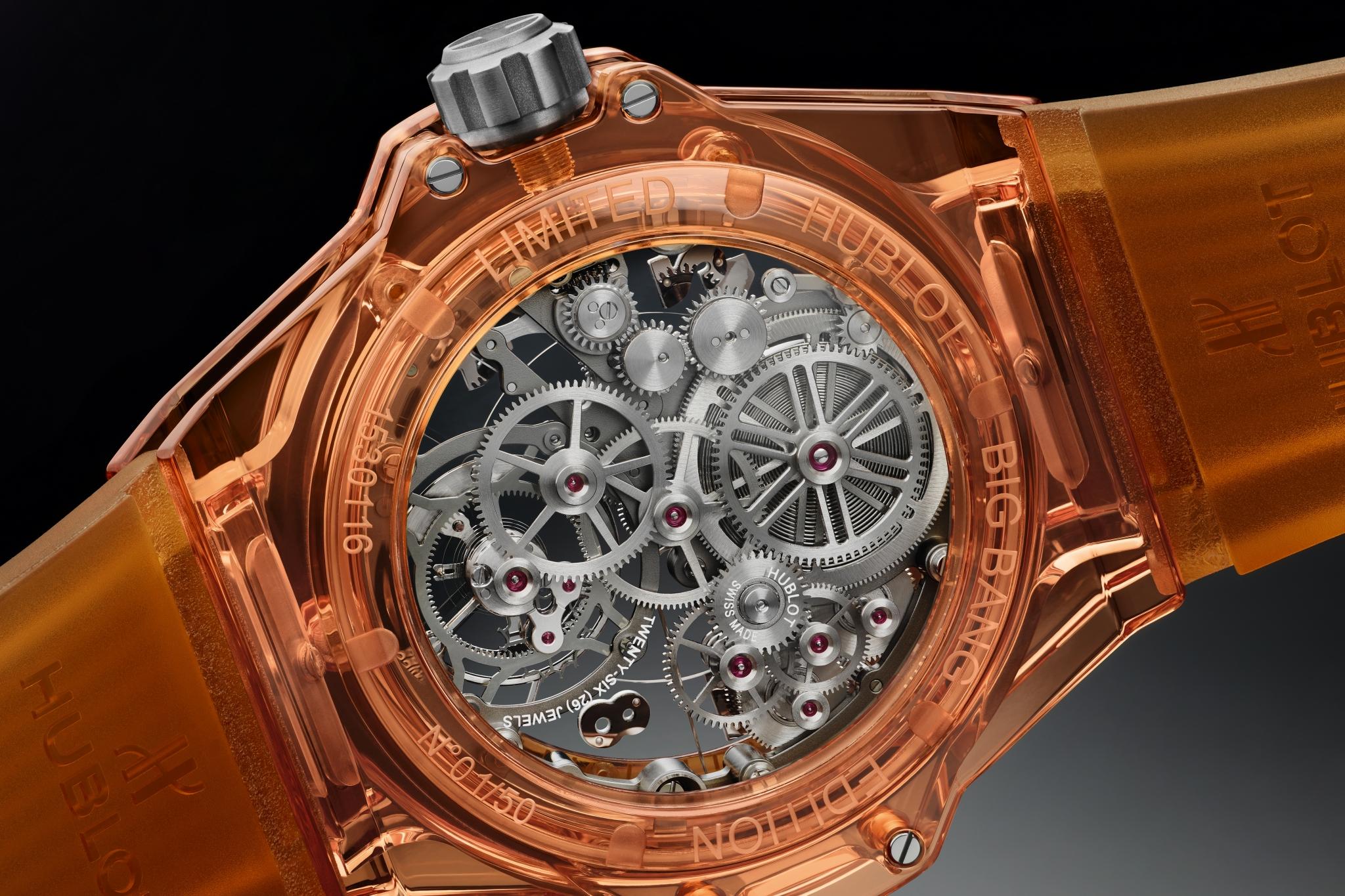 Hublot Big Bang Tourbillon Automatic Orange Sapphire