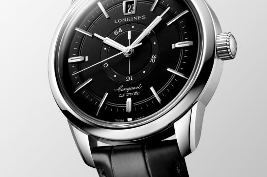 Longines Conquest Central Power Reserve watch.