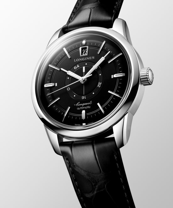 Longines Conquest Central Power Reserve watch.