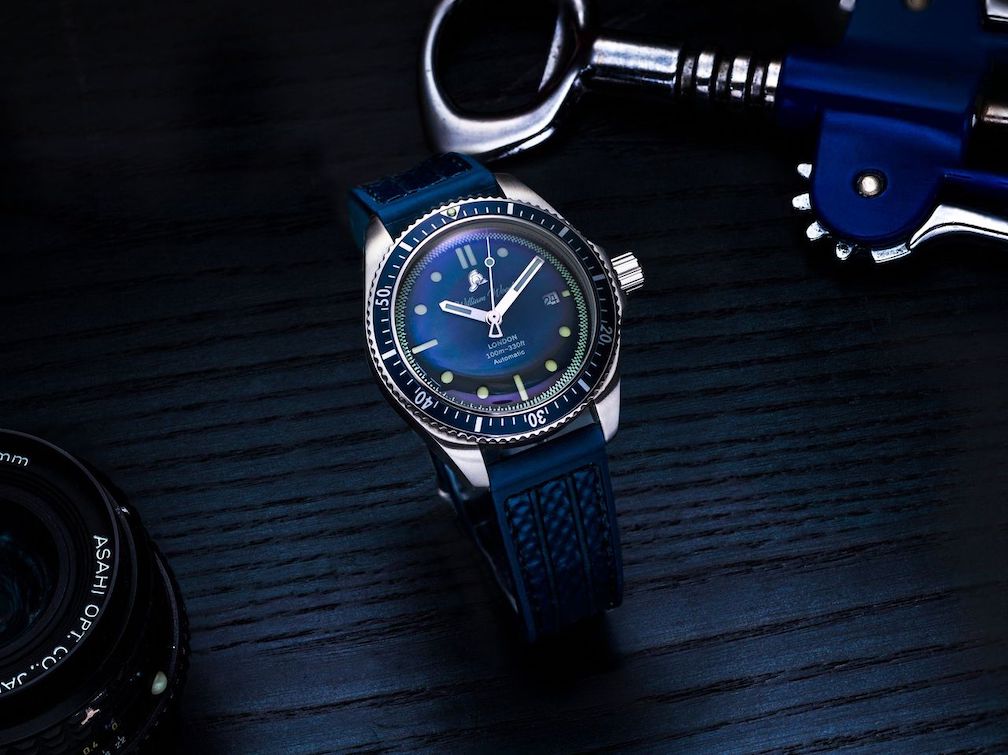 William Wood Valiant Blue Watch