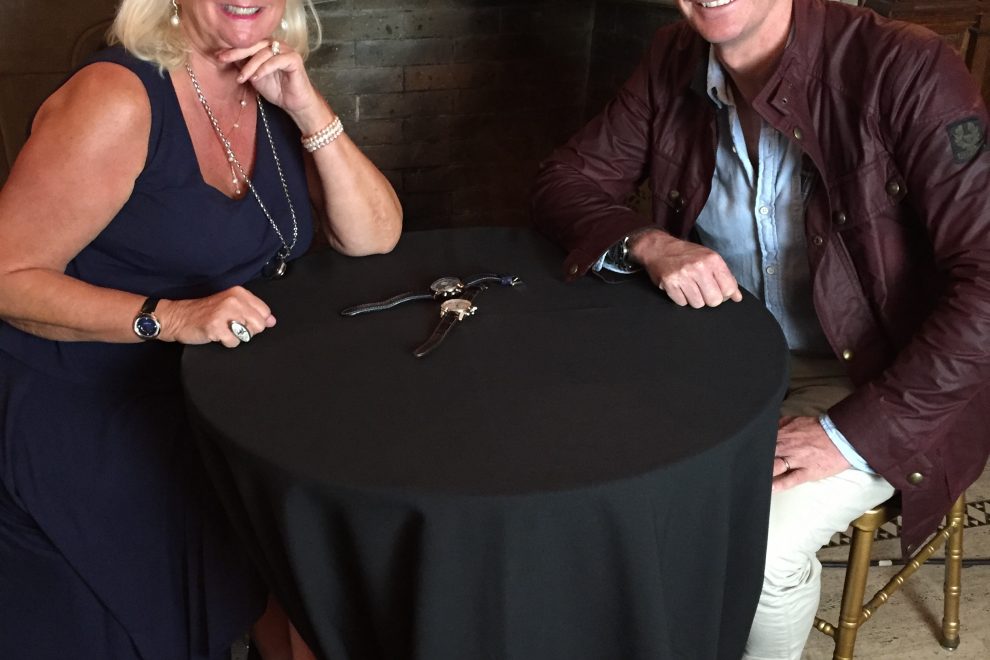 video: Roberta Naas, veteran watch journalist with Nick English, co-founder of Bremont.