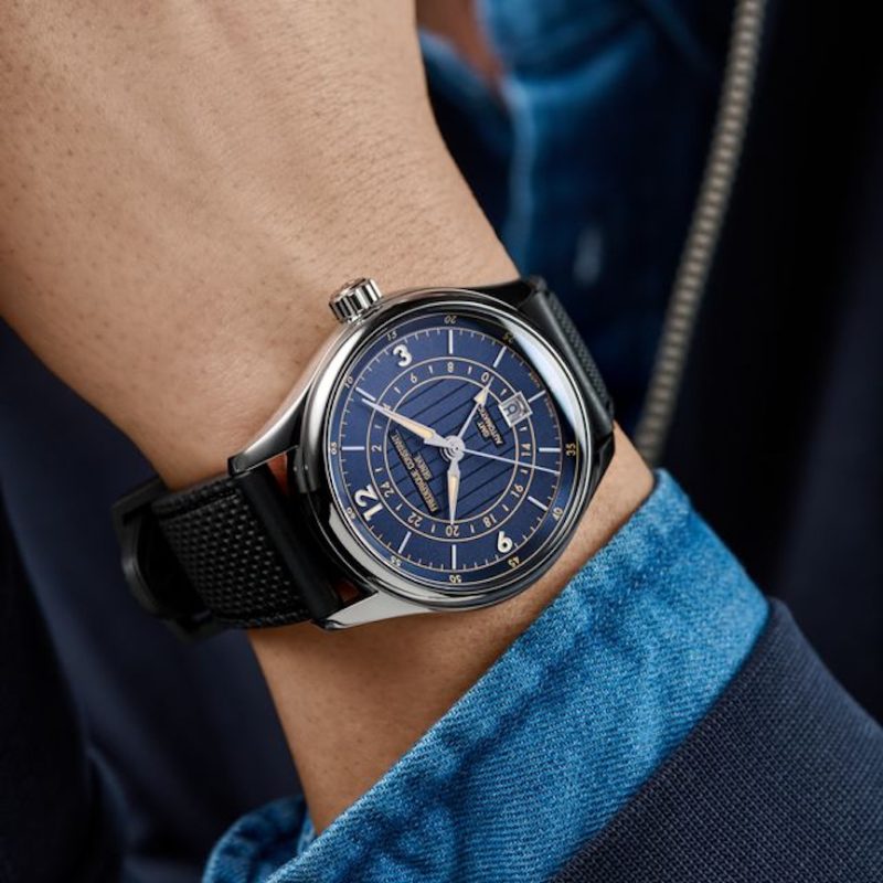 Frederique Constant Classics Runabout Automatic GMT Frederique Constant Classics Runabout Automatic GMT
retails for $2,695