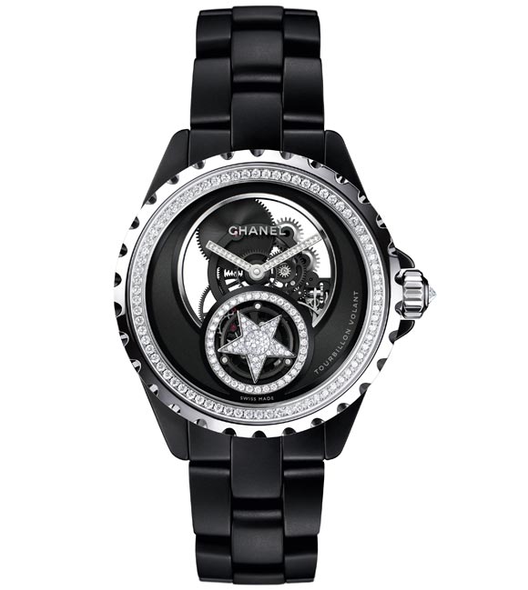 Chanel J12 Skeleton Open-worked Flying Tourbillon