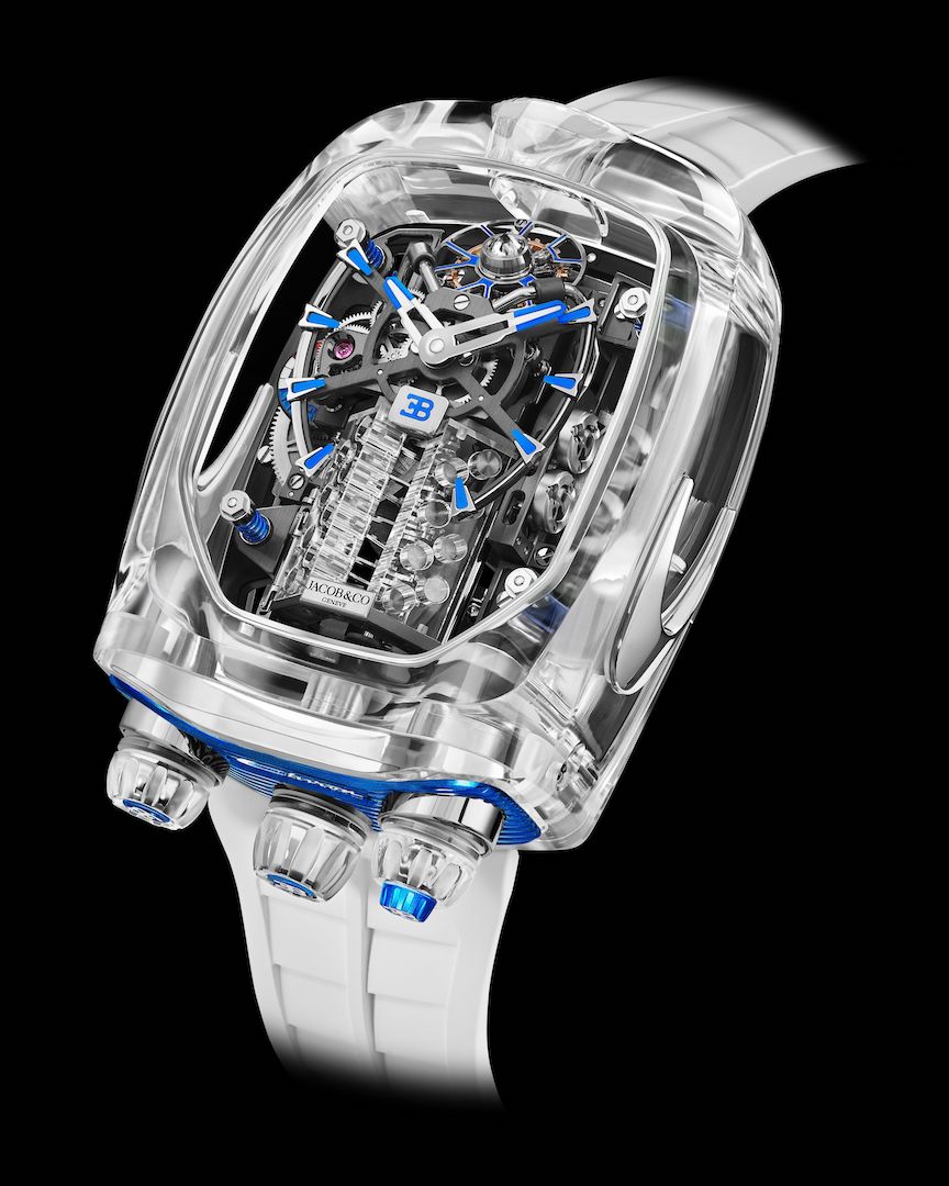 Jacob & Co. Sapphire Bugatti Chiron watch