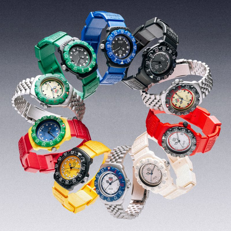 TAG Heuer Formula 1 X Kith watches