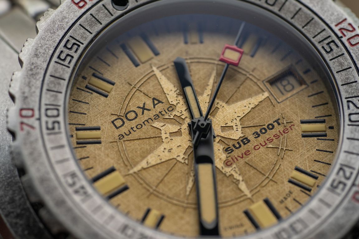 DOXA Sub 300T Clive Cussler watch