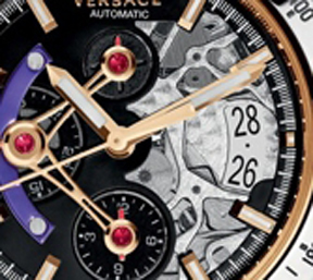 The dial is multi-levels adding depth and dimension