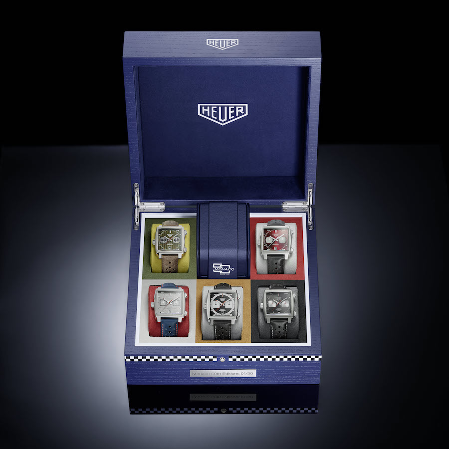 TAG Heuer Monaco 2009-2010 Limited Edition watch. 