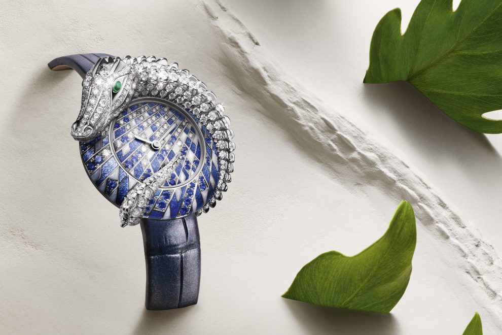 Cartier Animal Jewelry watch, crocodile. Cartier Animal Jewelry watch, crocodile.