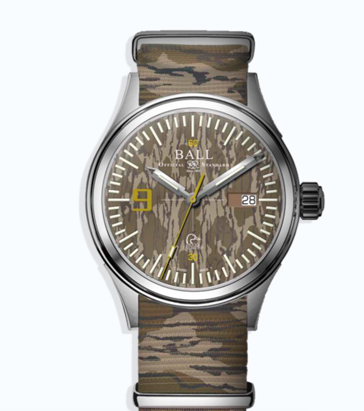 Ball Fireman Ducks Unlimited Watch