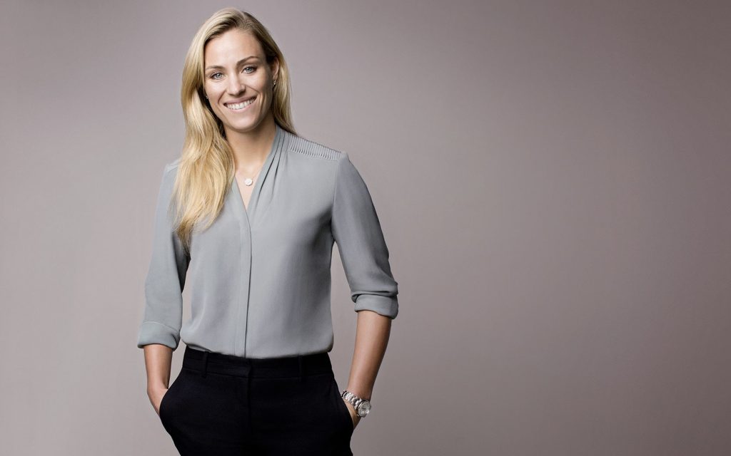 Tennis star and Wimbledon winner Angelique Kerber is a Rolex brand ambassador.