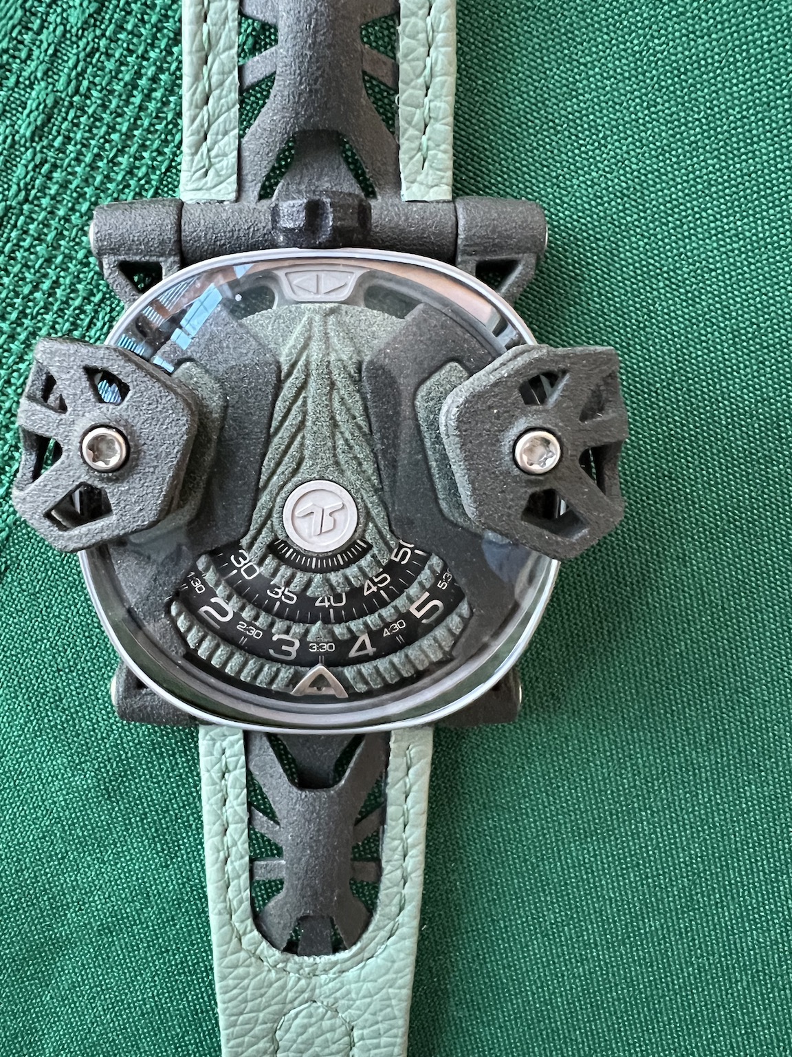 Watch Review: SevenFriday Free-D Green On The Wrist